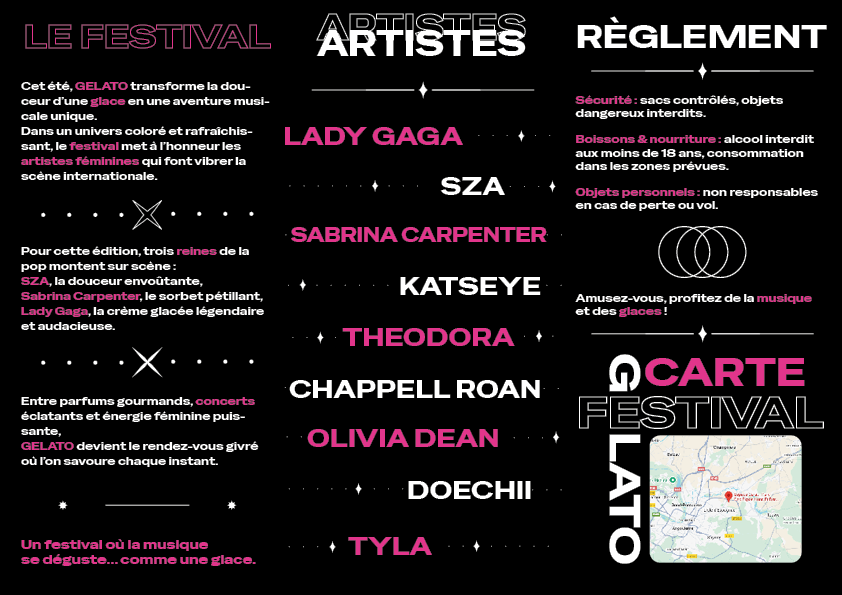 Dépliant Gelato Festival — page 2